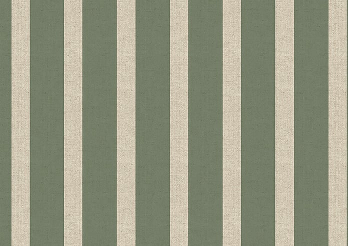 Emily Bond Parasol Stripe, Fern Green - Roman Blind - Image 7